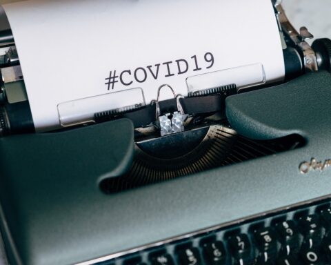 green and white braille typewriter