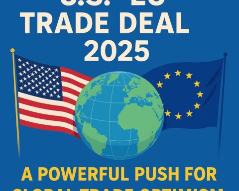 Leaders sign the 2025 EU–US trade agreement reducing tariffs