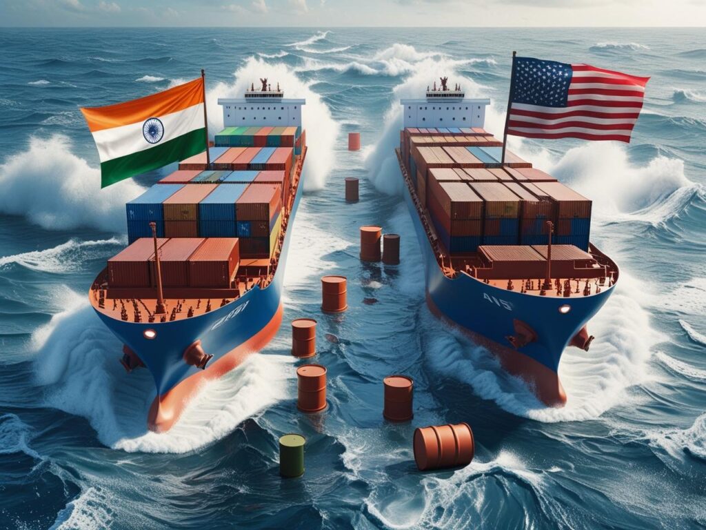 India-US Trade Tensions 2025 – Supply Chain Symbolism