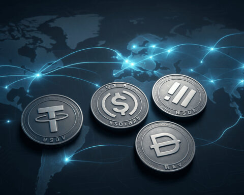 StableCore conceptual illustration showing stablecoins in global payments modernization 2025.