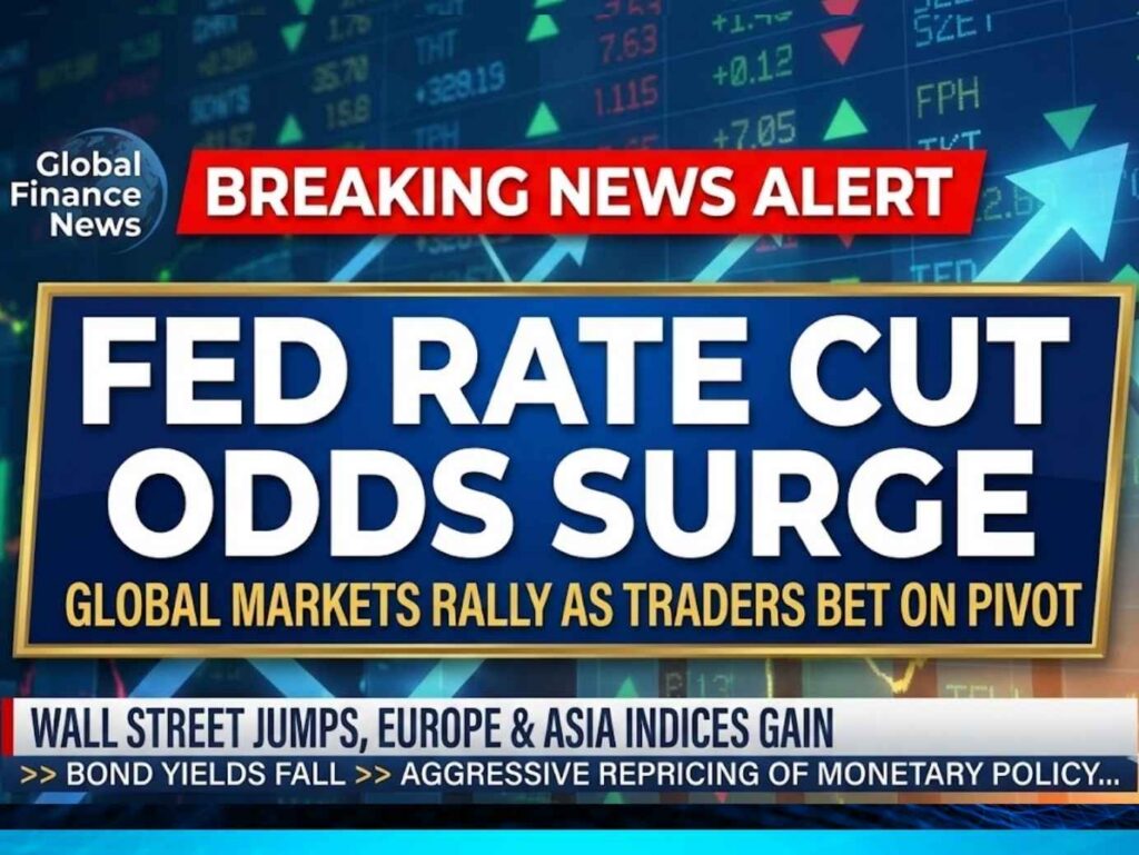 Federal Reserve Rate Cut Odds Jump as Markets Rally Worldwide