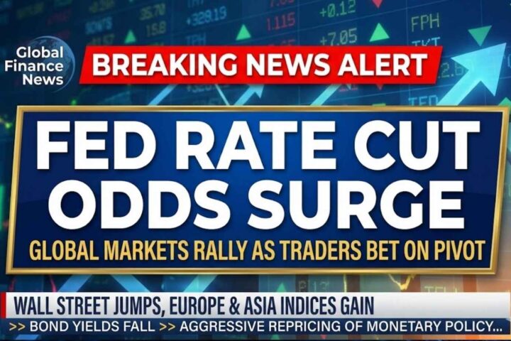 Federal Reserve Rate Cut Odds Jump as Markets Rally Worldwide