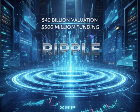 Ripple Raises $500M, Valuation Soars to $40B