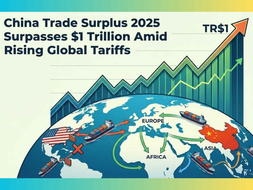 China Trade Surplus 2025 Hits $1 Trillion