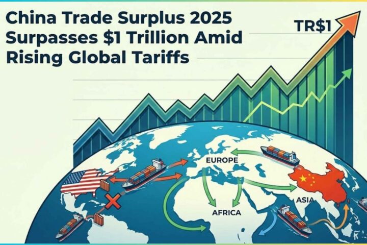 China Trade Surplus 2025 Hits $1 Trillion
