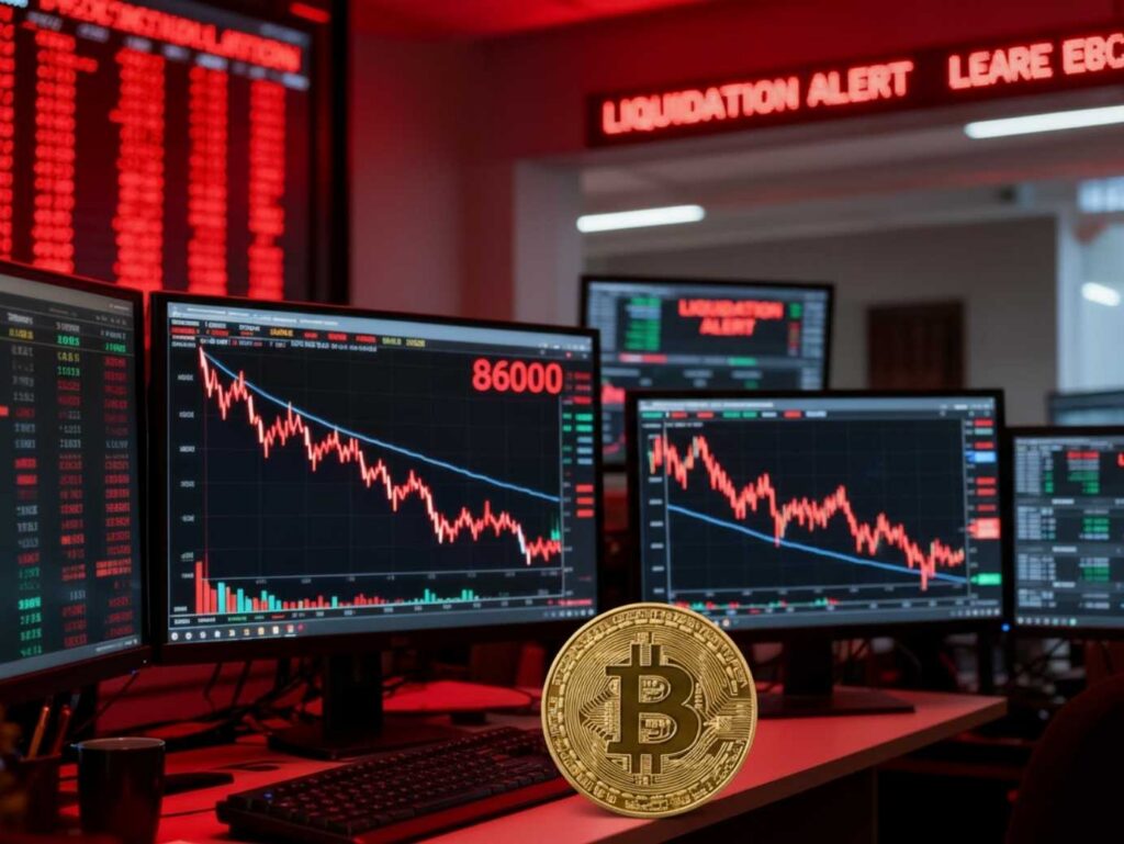 Bitcoin Dips Under $86,000