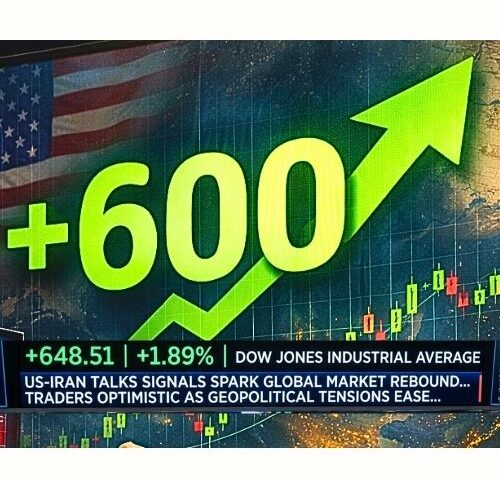 Dow Jumps Over 600 Points
