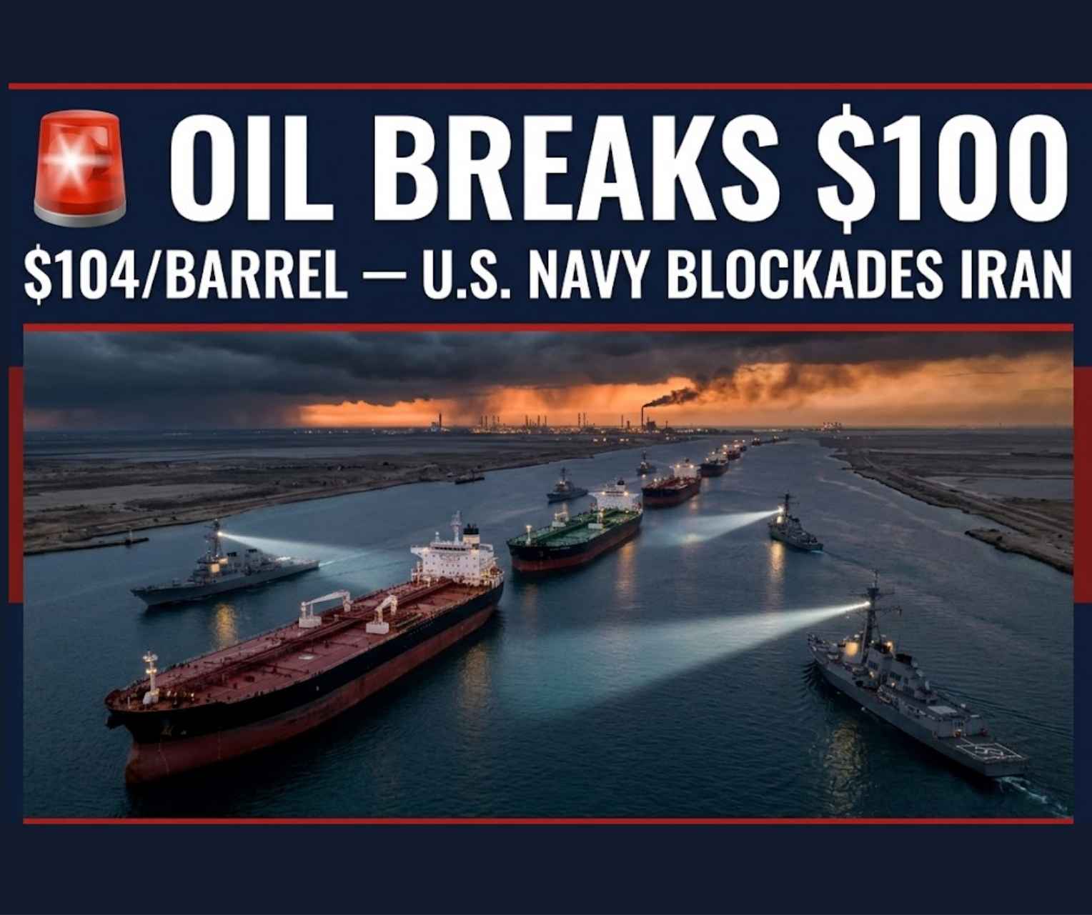 Oil Breaks $100