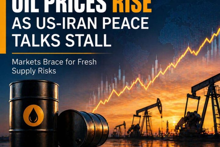 Oil Prices Rise as US-Iran Peace Talks Stall