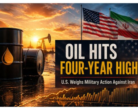 Oil Hits Four-Year High as U.S. Weighs