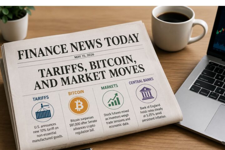 Finance News Today: Tariffs, Bitcoin, and Market Moves