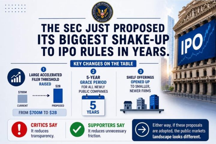 SEC Proposes Major IPO Rule Changes to Boost Public Listings