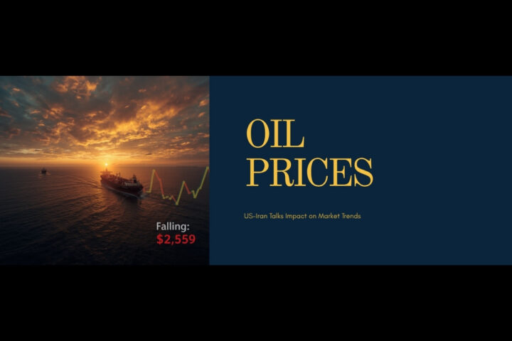 Oil traders watching global market data following US Iran talks and falling crude oil prices