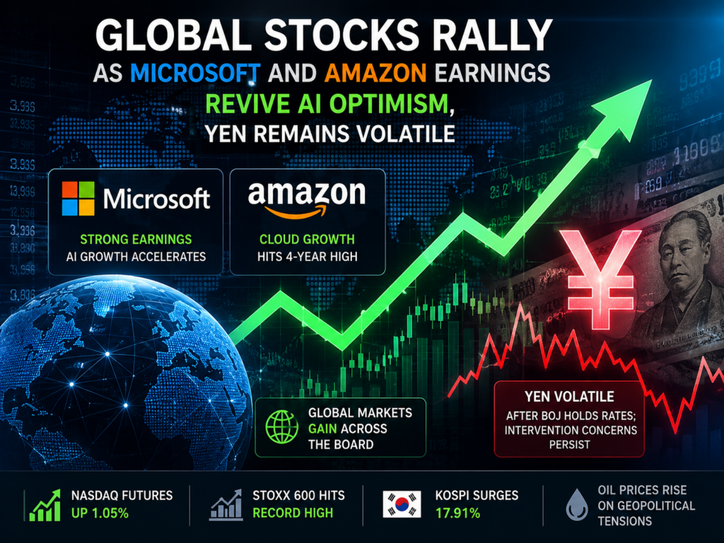 Global Stocks Rally