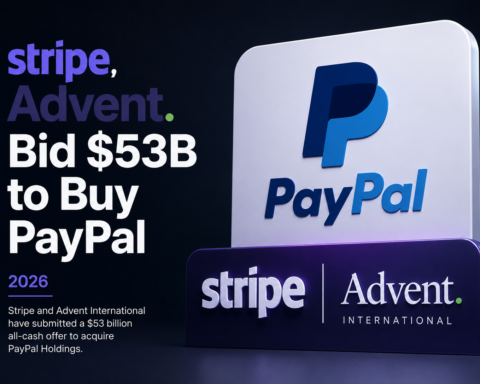 tripe, Advent Bid $53B to Buy PayPal