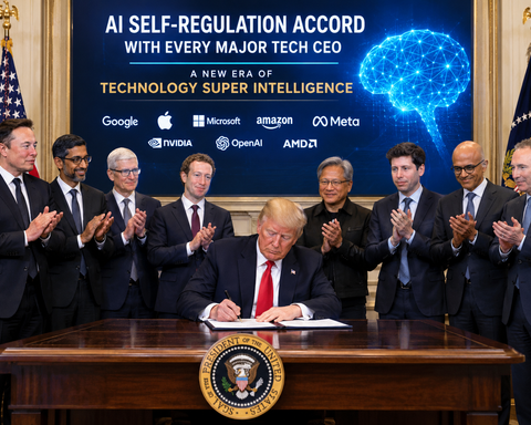 Trump Signs AI Self-Regulation