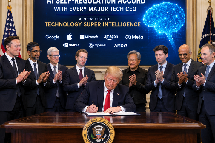 Trump Signs AI Self-Regulation